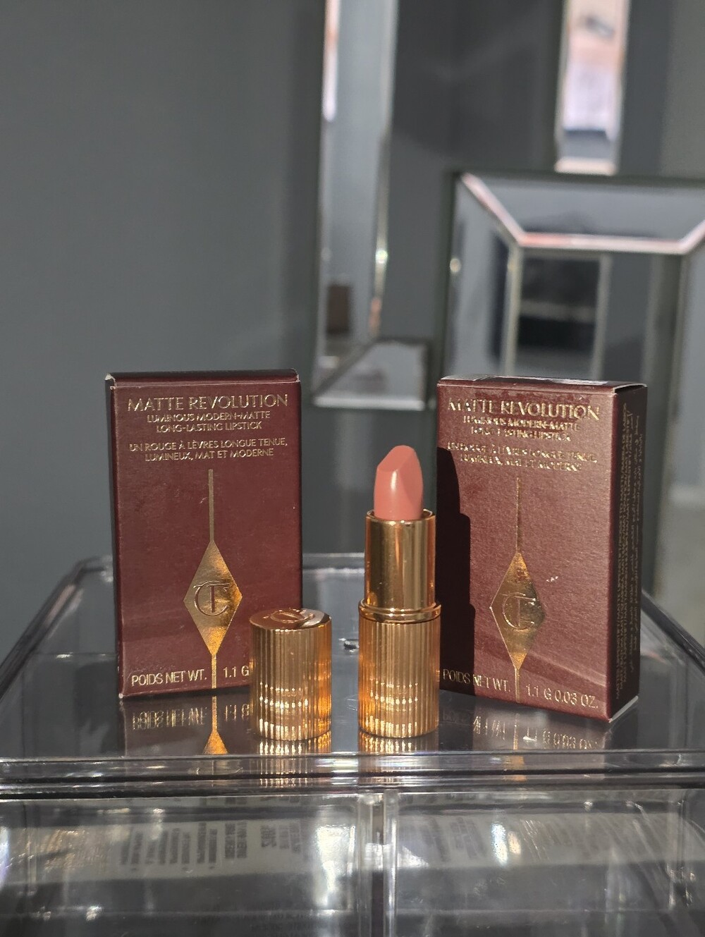 Huge Charlotte Tilbury 6-Piece Makeup Bundle - Pillow Talk Lip Set & Foundation - Picture 3 of 5